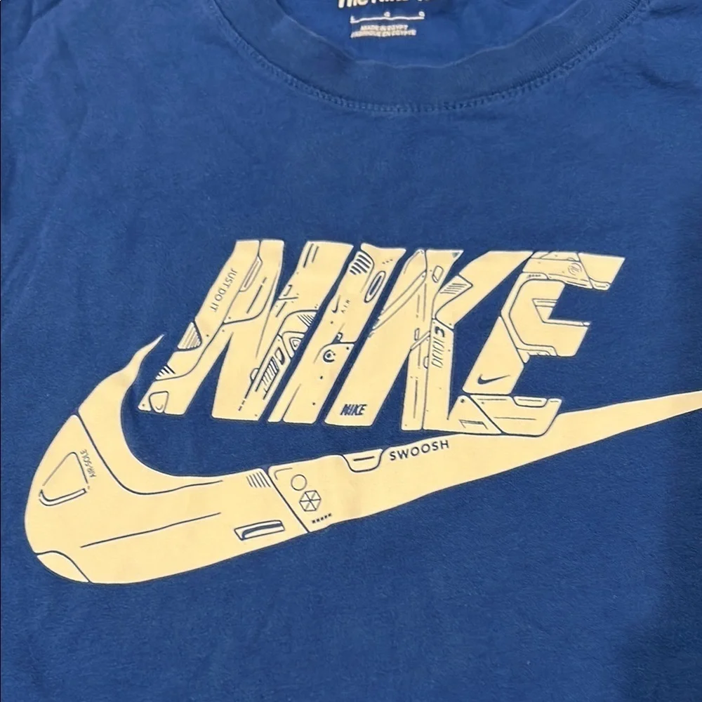 Nike Blue Short Sleeve Tee Essential Comfort